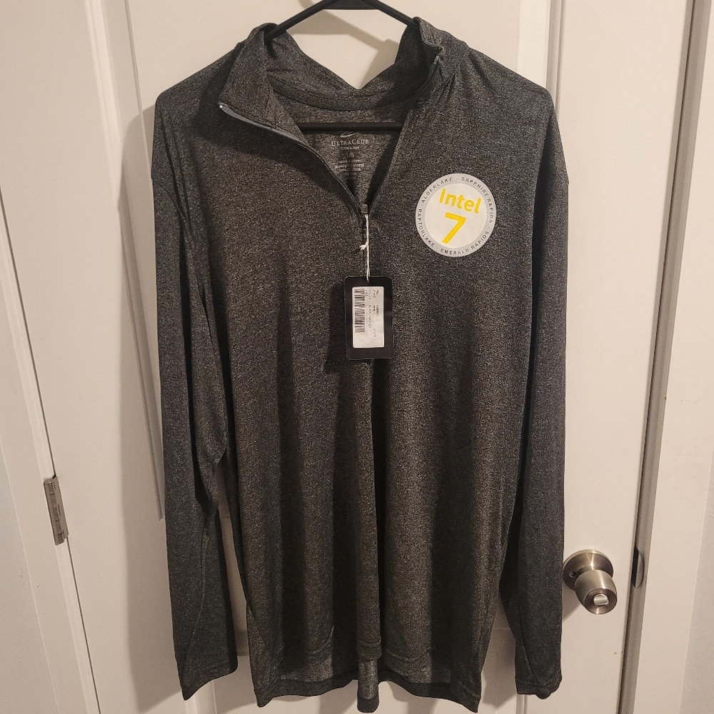Intel 7 long sleeve shirt ultra club cool and dry